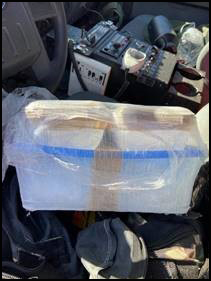 Agents seized 7.5 pounds of meth from a backpacker who was in distress in the desert near Wellton