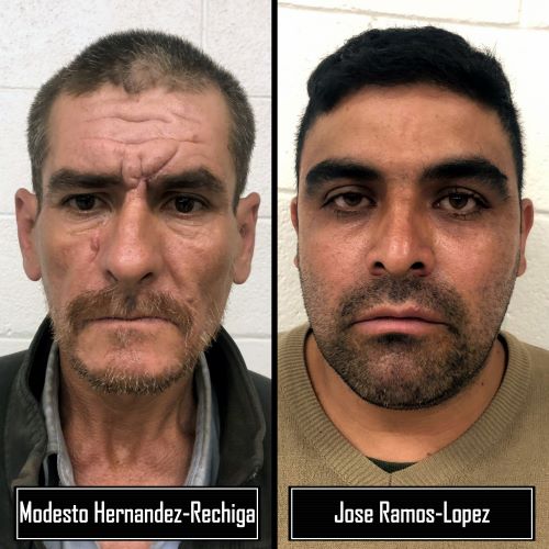 Yuma Sector agents arrested two Aggravated Felons over the weekend