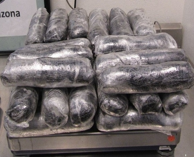 Officers seized 67 pounds of meth and 8 pounds of fentanyl