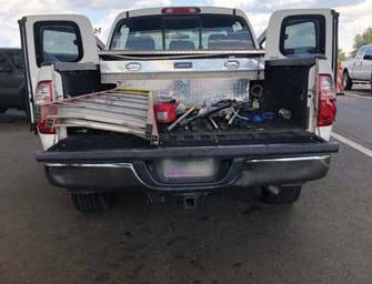 Agents discoveed bundles of marijuana inside the back of a truck referred for further inspection at the I-19 checkpoint