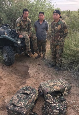 Agnets arrested all four subjects connected to the drug smuggling attempt