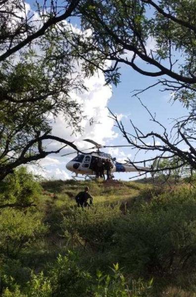 BORSTAR personnel located, triaged and removed an injured woman from a remote site, before she was airlifted to an area hospital for further treatment
