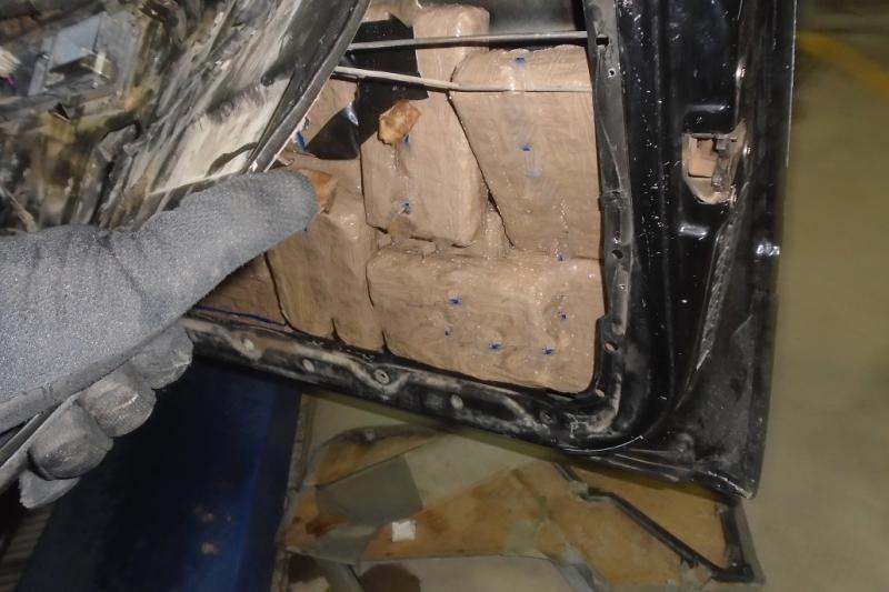 CBP officers discovered 202 pounds of marijuana hidden inside of a vehicle attempting to enter the U.S. through the Port of Douglas in Arizona.