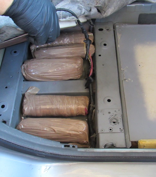 CBP officers seized nearly 62 pounds of meth valued at $55,000 in Arizona 