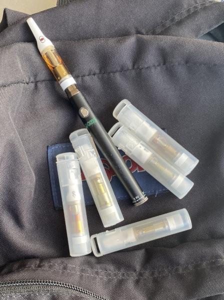 Agents seized THC Oil as well as arijuana and meth inside of a vehicle stopped by agents at the I-19 immigration checkpoint