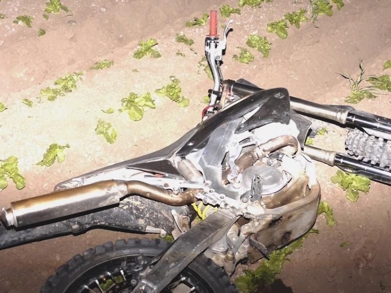 Yuma agents recovered a stolen motorcycle after catching the person who stole it