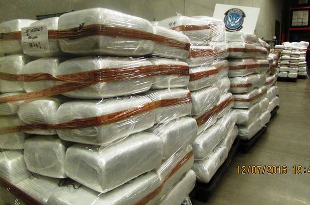 More than 10,000 pounds of marijuana seized within a shipment of vacuum pump parts