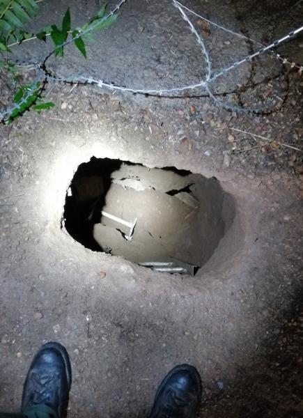 Agents discovered the 125th border tunnel within the Tucson Sector 