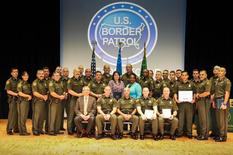Laredo Sector Border Patrol Holds Promotion Ceremony 