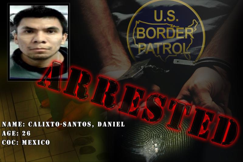Laredo Sector Border Patrol agents arrest sex offender