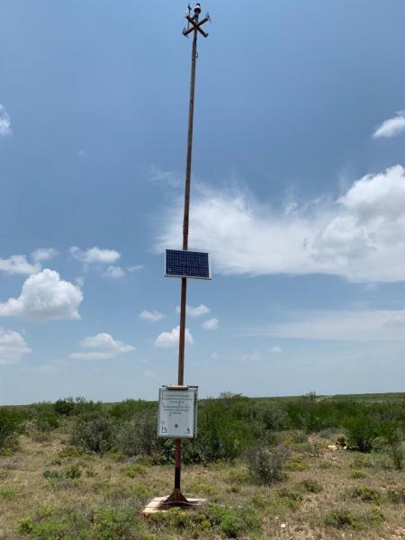 Rescue beacons at Laredo Sector 