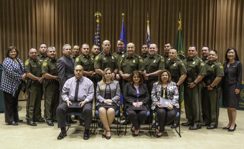 Laredo Sector Border Patrol Holds Promotion 