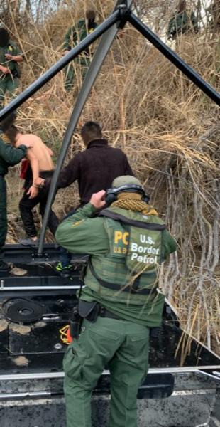 The Laredo Sector Border Patrol Marine Unit prevented the illegal entry of multiple individuals 