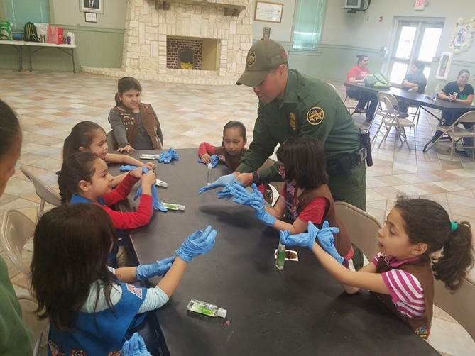 Zapata Border Patrol Station Supports the Youth in Zapata, Texas