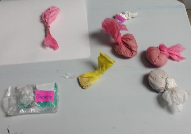 Officers seized a total of 32.40 grams of cocaine, 1.03 grams of crystal methamphetamine and 0.90 grams of black tar heroin.