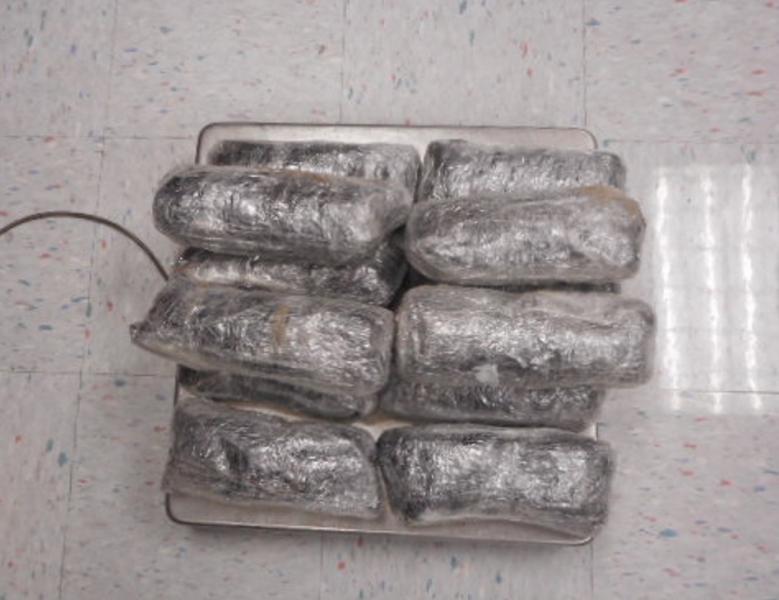 CBP officers at the Eagle Pass Port of Entry intercepted a shipment of alleged methamphetamine valued at nearly a quarter of a million dollars.