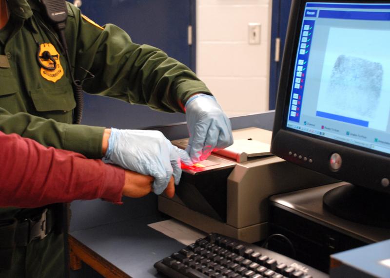 All people apprehended by the U.S. Border Patrol undergo criminal history checks utilizing multiple databases including the use of biometrics.