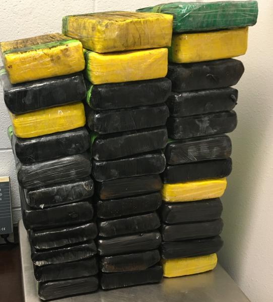 Packages containing 83 pounds of cocaine seized by CBP officers at RioGrande City Port of Entry