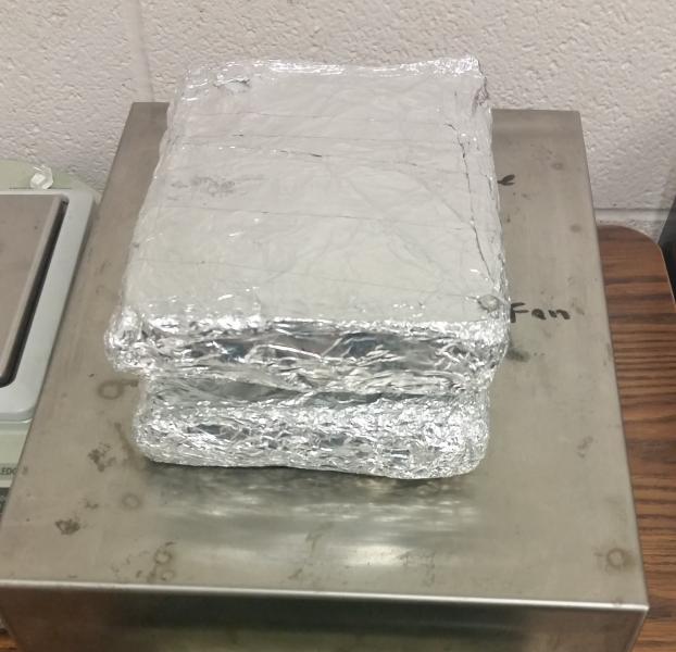 Packages containing $34,000 in cocaine seized by CBP officers at Brownsville Port of Entry