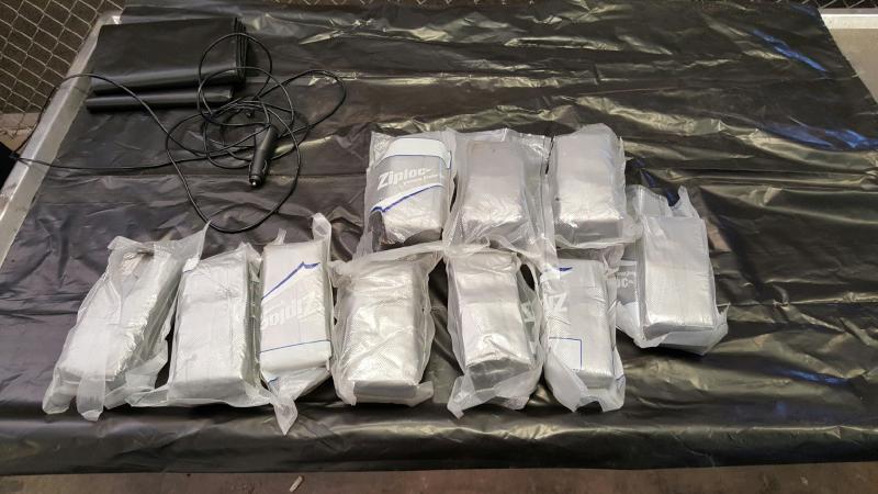 Packages containing $91,708 in unreported currency seized by CBP officers at Laredo Port of Entry