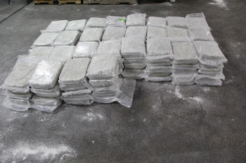 Packages containing 854 pounds of marijuana seized by CBP officers at Progreso/Donna Port of Entry