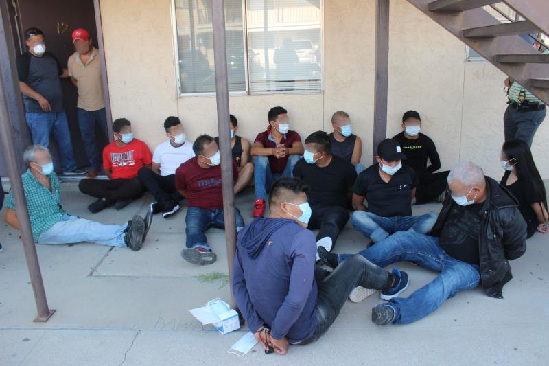 El Paso stash house arrests.