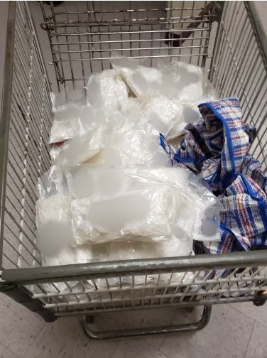 46.76 pounds of meth discovered in smuggling attempt