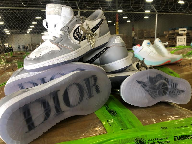 Counterfeit limited edition Air Jordan Shoe