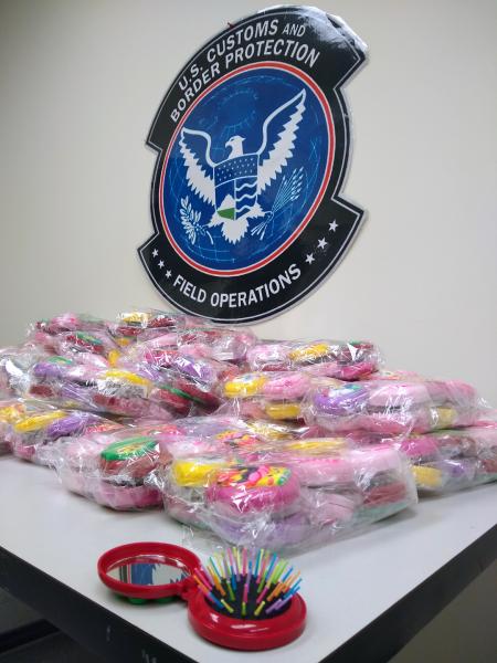 CBP seized 790 children's hair brushes with excessive levels of lead.