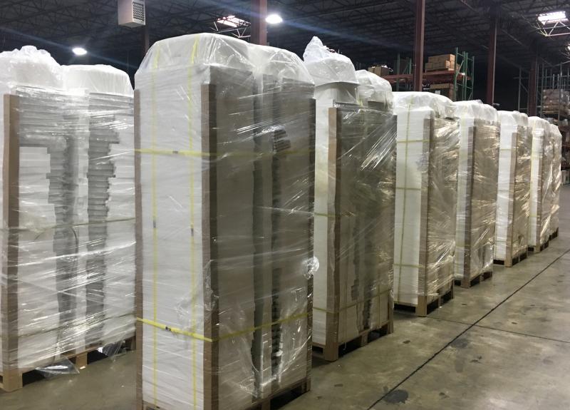 Baltimore CBP seized 2,990 sinks from Malaysia January 17, 2018 for violating trademark protection laws.