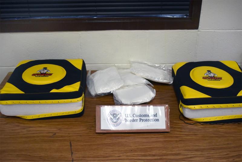 Customs and Border Protection officers in Philadelphia seized nearly seven pounds of dangerous ketamine bound for Durham, North Carolina, on January 5, 2022.