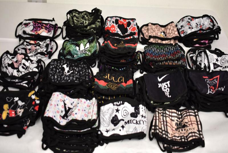 CBP officers in the Baltimore Field Office seized nearly 800 counterfeit or unapprived facemasks since June 2020.