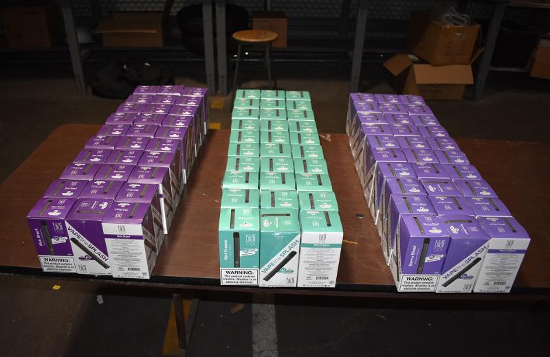 Customs and Border Protection officers in Philadelphia and Pittsburgh seized 48 shipments of counterfeit or unapproved e-cigarettes pods since June that had a combined value of nearly a half-million dollars.