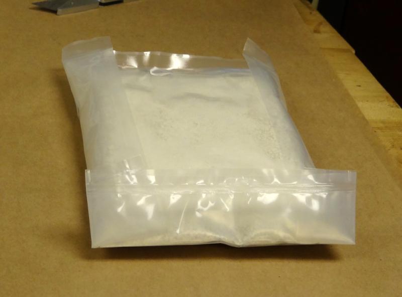 Package of ADB-FUBINACA, sold generally as Spice or K2