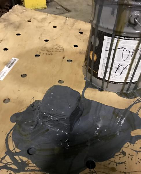Wilmington, Del., CBP officer and Sector Delaware Bay USCG discovered nearly 400 rounds of ammo concealed inside a paint can destined to Honduras December 30, 2019.