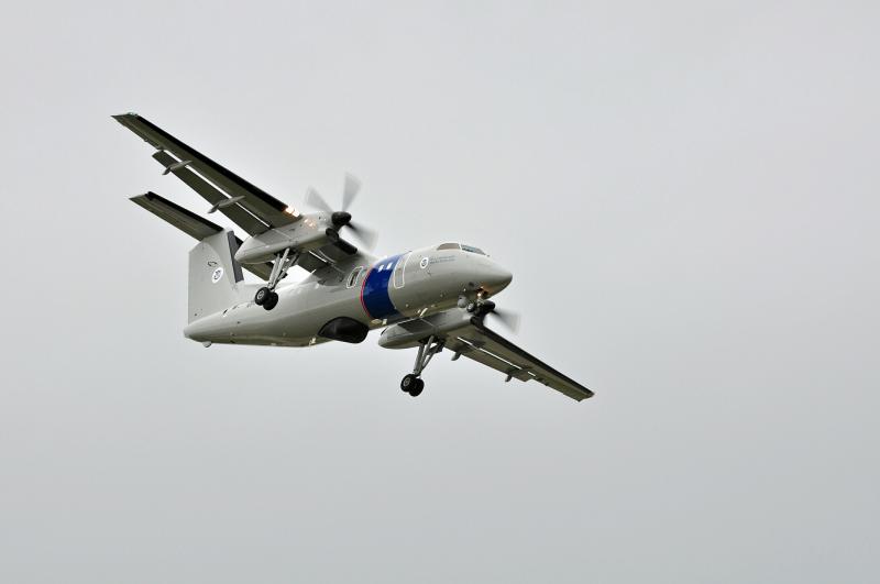 DHC-8 Aircraft are capable to maintain surveillance of vessels of interest in the Caribbean.