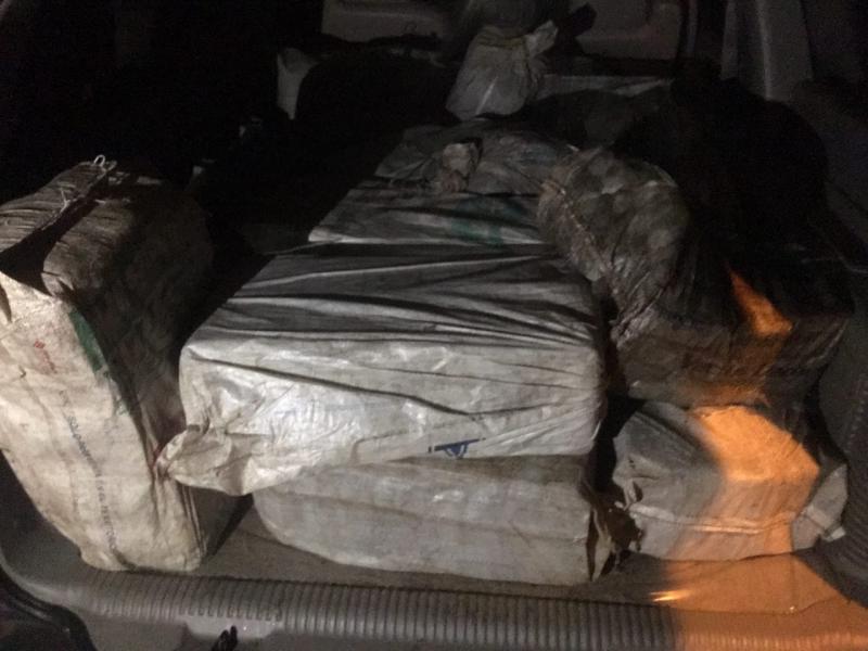 24 bales of cocaine were recovered near the shoreline
