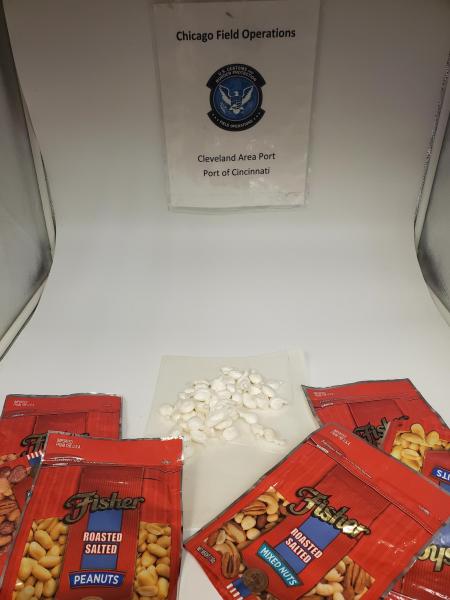 Photograph of seized peanuts
