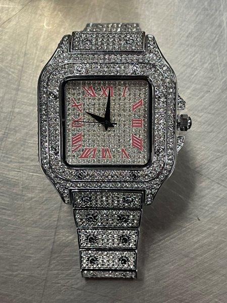 Counterfeit designer watch seized at the Port of Rochester, N.Y. for IPR violations.