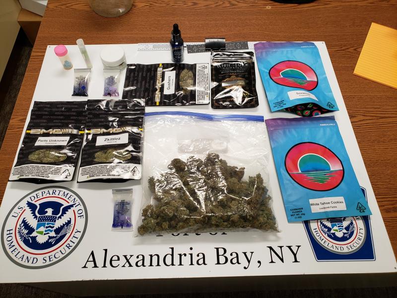 Narcotics seized at the Port of Heart Island, N.Y.