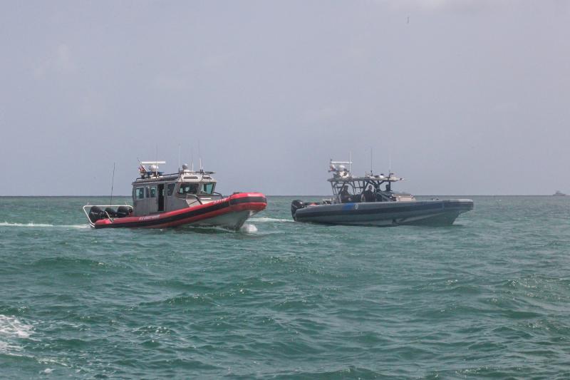 USCG and AMO vessels Miamai 