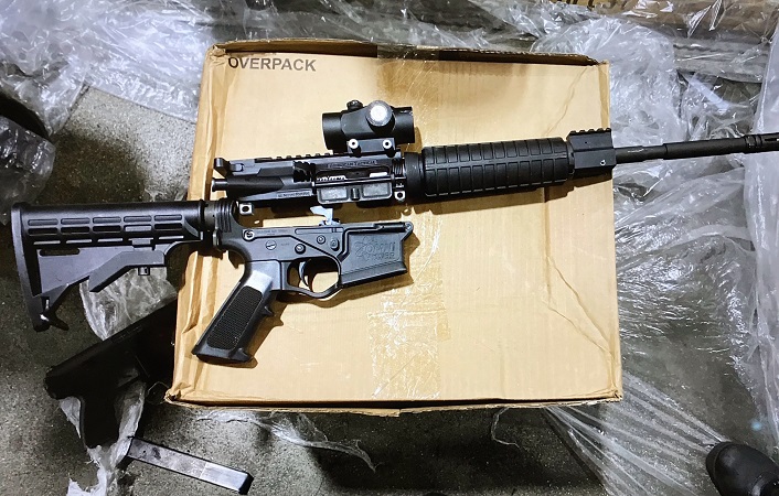 CBPO MIA seized M4 Rifle