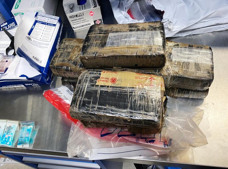 CBPO Norfolk seized Cocaine on a vessel