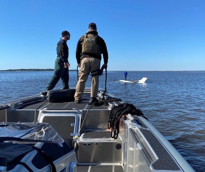 CBP Agents assist pilot off Florida coast 