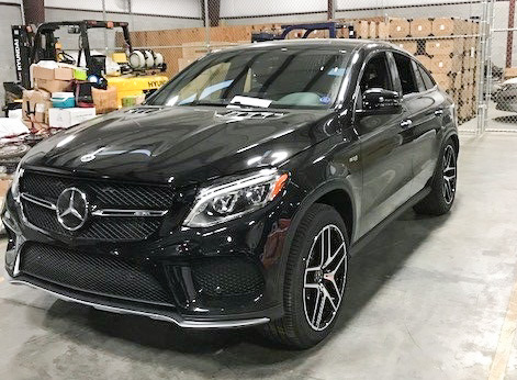 CBP Norfolk recovered  2018 Mercedes