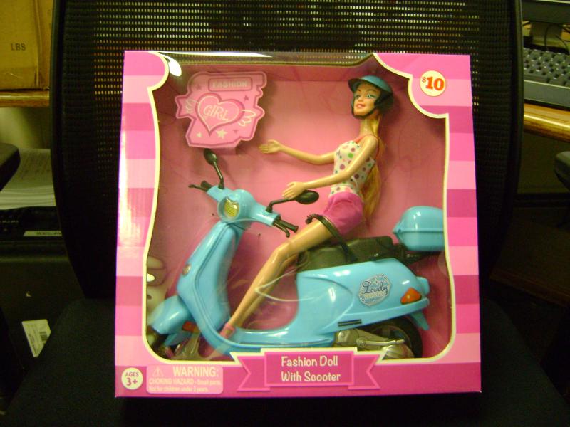 Counterfeit Barbie dolls