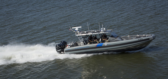 CBP Air and Marine Agents ride new Coastal Interceptor Vessel