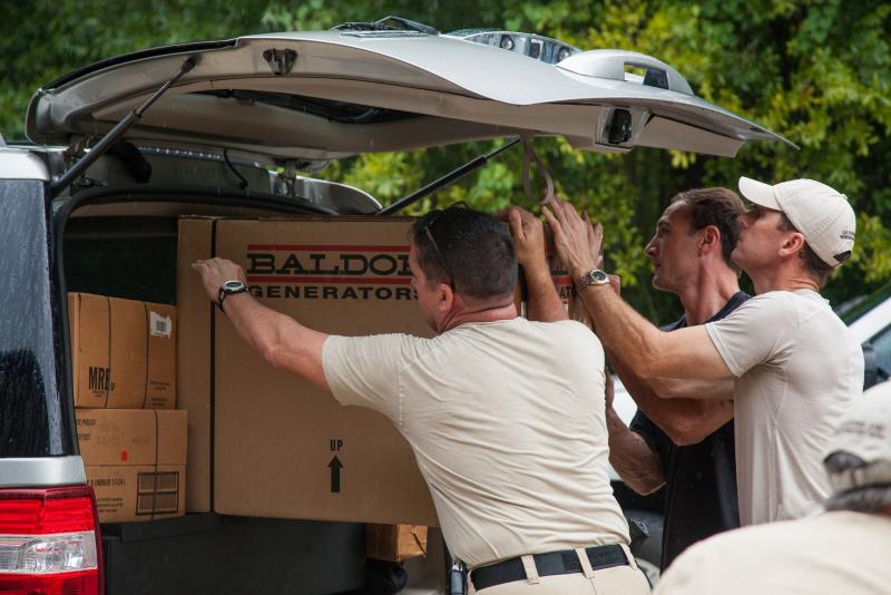 CBP personnel prepare equipment and supplies in anticipation of Hurricane Irma