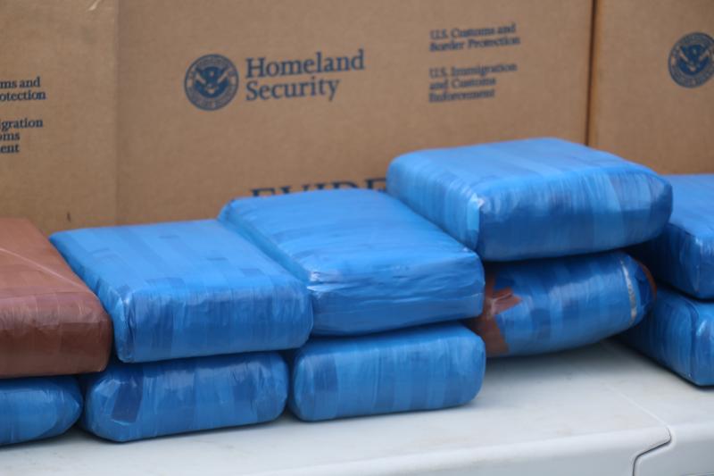 Cocaine seized by CBP officers