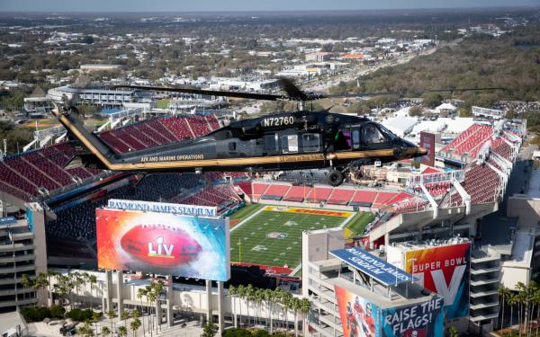 CBP is supporting law enforcement partners for Super Bowl LV security operations.